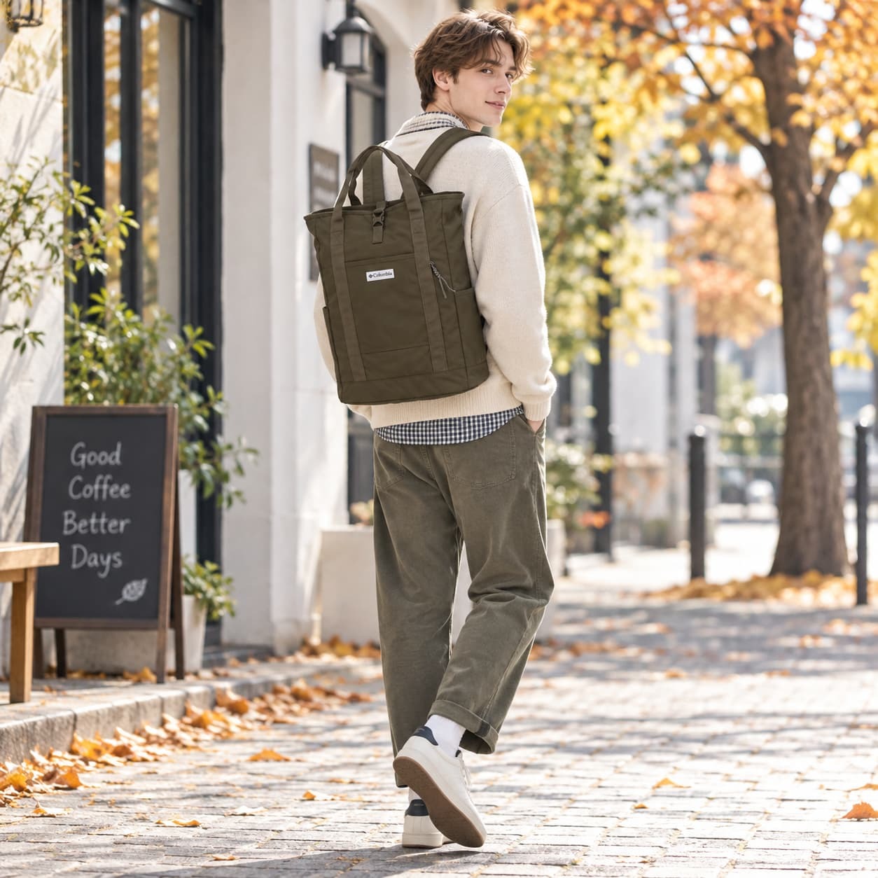 Columbia コロンビア 2WAYトートリュック リュック トート SunnysidePark かばん カバン 普段使い レディース メンズ ギフト プレゼント ブラック pu7284