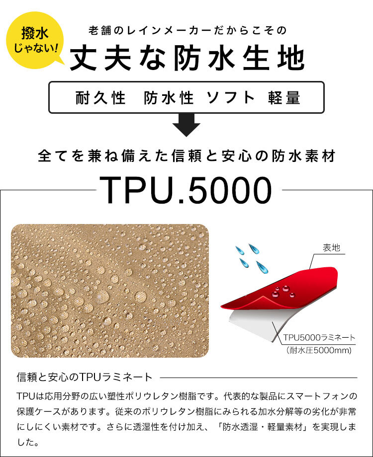 レインポンチョ 自転車 ロング 長い ポンチョ レディース メンズ おしゃれ 通勤 通学 カッパ レインウエア レインハイポンチョ 雨具 バイク 防水 軽量 7441 蒸れにくい レインコート かわいい 収納袋付き 無地 カーキ ベージュ ギンガム チェック カジメイク
