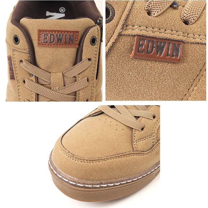 EDWIN スニーカー エドウィン 通販 メンズ ハンズフリーシューズ ハンズフリースニーカー スリップイン 履きやすい 手を使わずに履ける靴 シューズ 運動靴 靴 おしゃれ 紐靴 幅広 軽量 ブランド ゴム紐靴 メンズシューズ