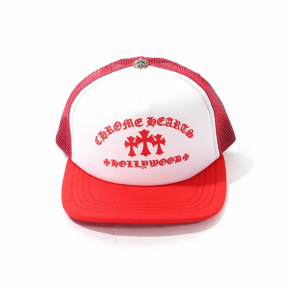 【ラッピング無料】CHROME HEARTS クロムハーツ Hat Pro Trucker Cap King Cemetery Cross トラッカーキャップ スナップバック 帽子 ギフト 誕生日 プレゼント 