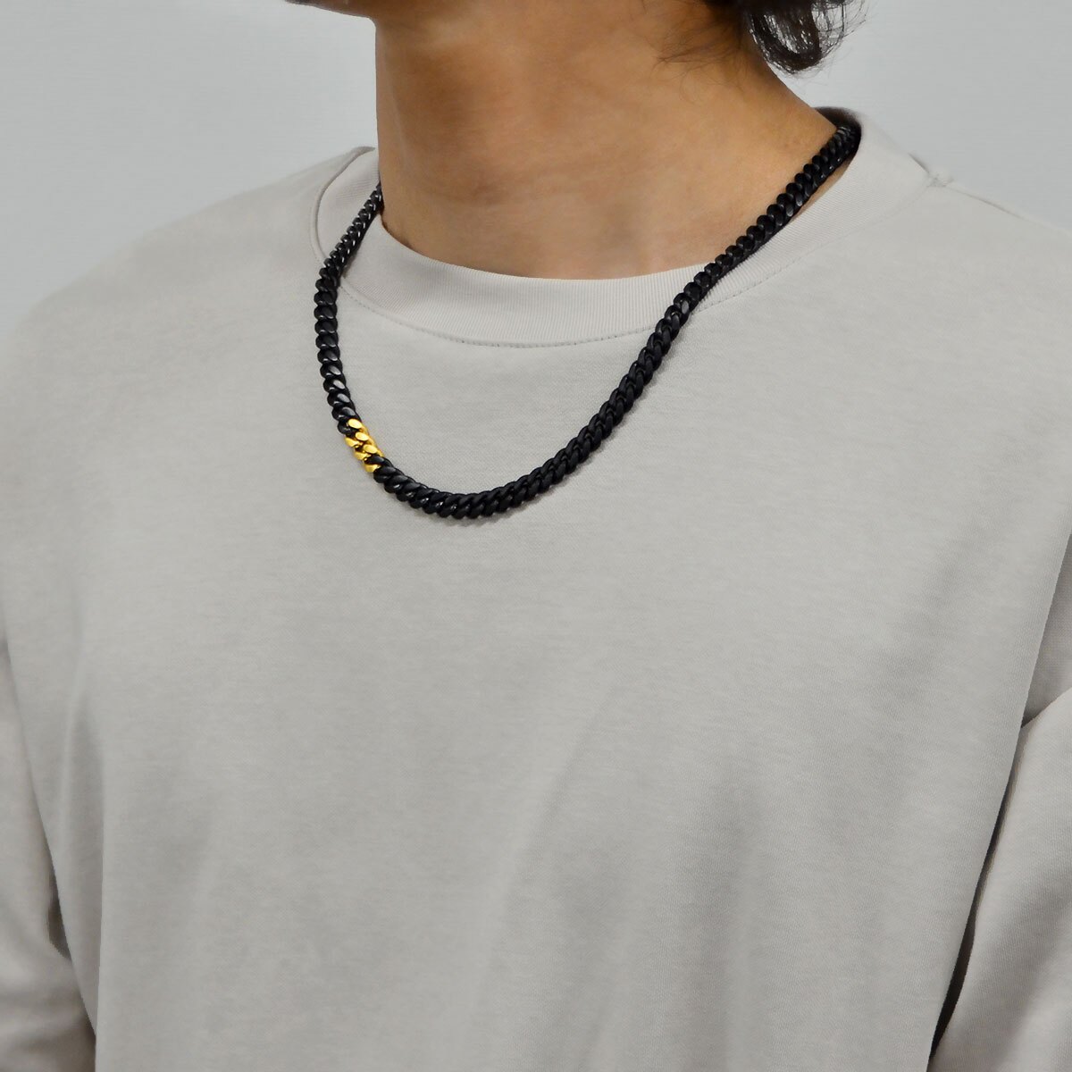 ステンレスネックレス DELUXE  メンズ 彼氏 男性 誕生日プレゼント ギフト