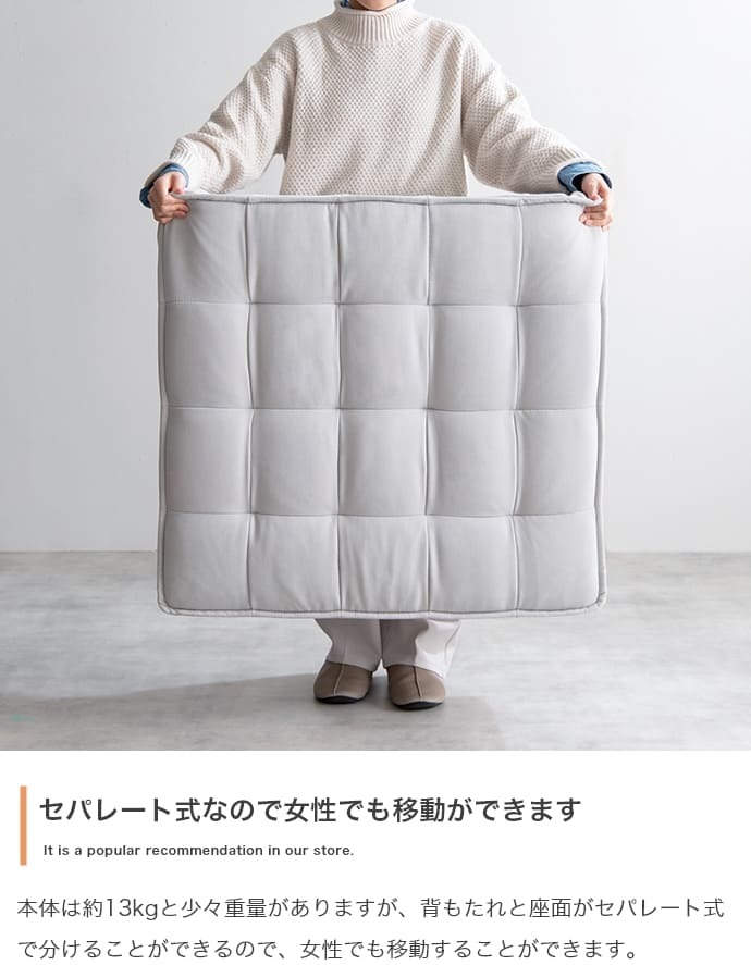 ソファ 座椅子 ー 2人掛け ロー セット ーセット フロア ブロック フロアクッション フレキシブル リブ ローバック ロースタイル