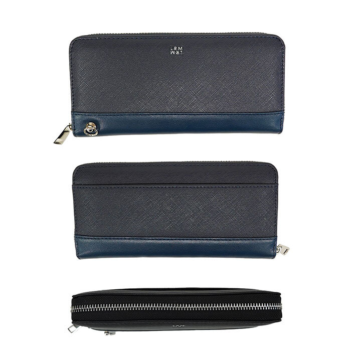 LRM 財布 CMO-1223 通販 長財布 レディース メンズ ラウンドファスナー ウォレット コインケース付き ながさいふ 長サイフ 束入れ エル・アール・エム おしゃれ きれいめ シンプル ロングウォレット 女性 男性 合皮 フェイクレザー