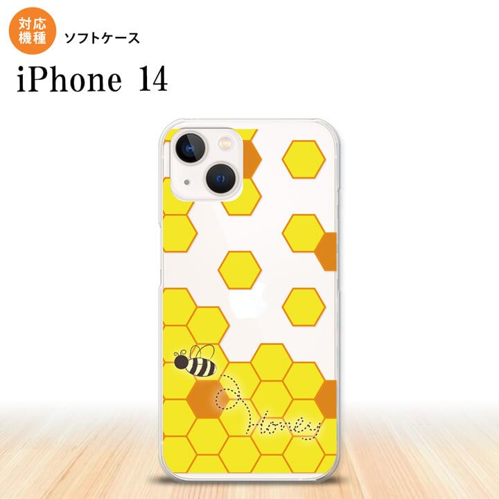 iPhone14 iPhone14 スマホケース 背面ケースソフトケース ハニー