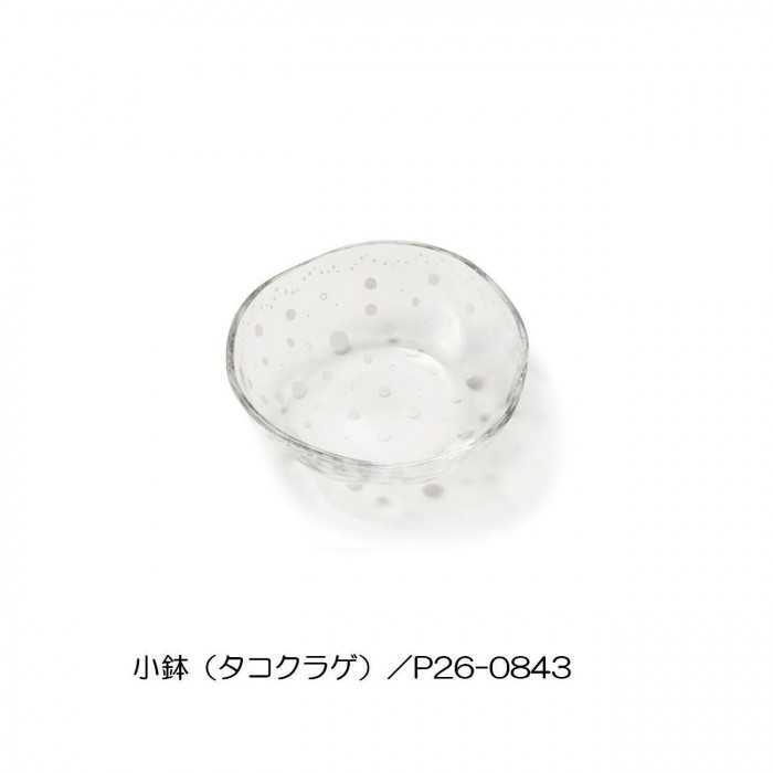 くらげ ガラスプレート 小鉢 タコクラゲ 皿 取り皿 ガラス食器 透明 リアル 涼しげ 海月 インテリア 雑貨 おしゃれ ギフト プレゼント セトクラフト