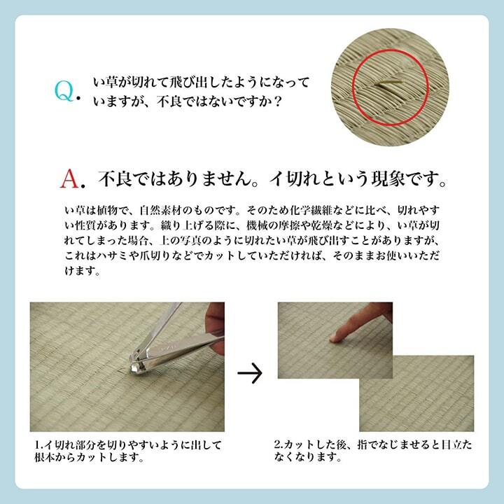 い草 マット クッション ポコポコ くつろぎ お昼寝 約70×150cm
