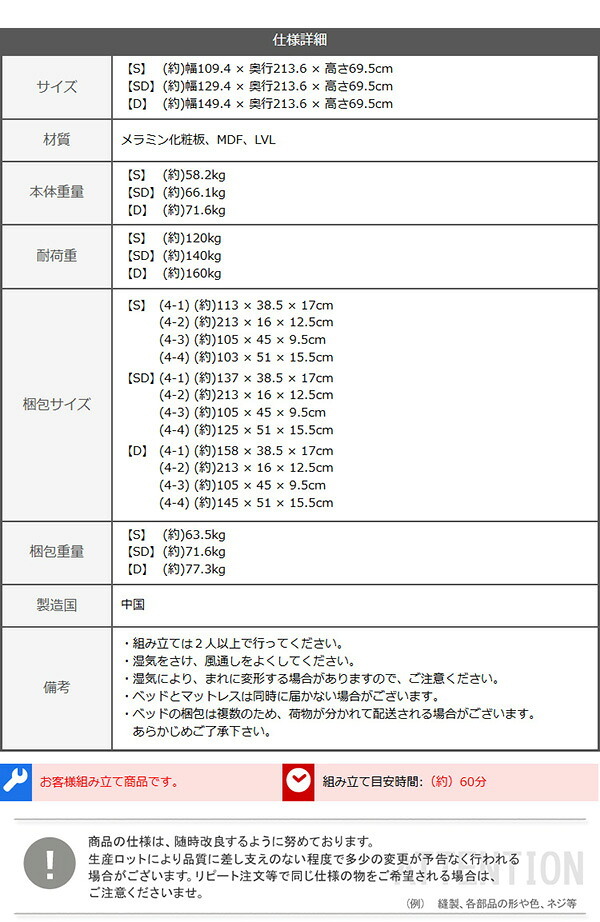ベッド 寝具 棚・コンセント付きチェスト Sサイズ Reiz-レイズ- STL-S-WAL--TU シングル ホームテイスト インテリア 家具 フロア コンセント付き ウォールナット色 シングルサイズ 収納