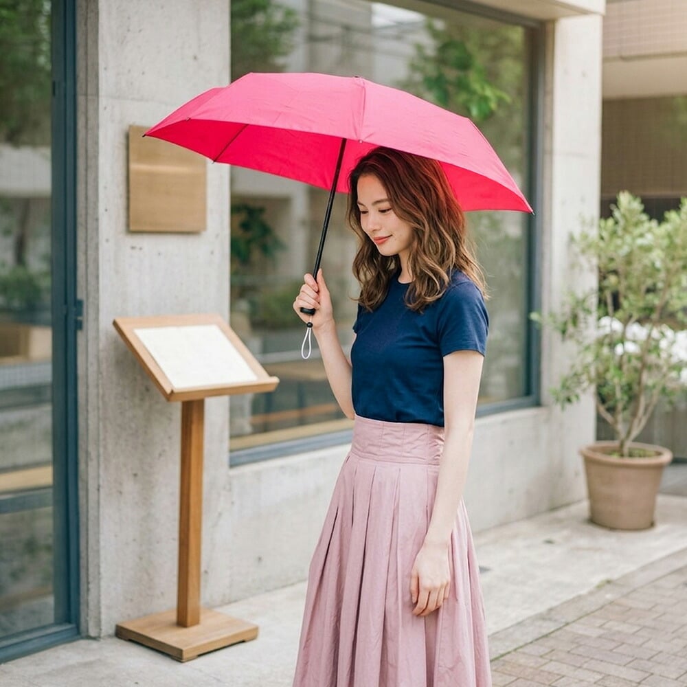 軽量 折りたたみ傘 ウラワザ urawaza slim 50cm MURS50 3秒でたためる 傘 日傘 兼用雨傘 熱中症対策 遮光 遮熱 晴雨兼用 おしゃれ コンパクト UVカット エレガント 晴雨兼用 メンズ　レディース 男女兼用 ギフト