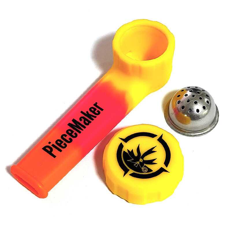 シリコンパイプ PieceMaker Karma エンドレスサマー おしゃれ グラデーション カラフル ピースメーカー カルマ 小さい 持ち運び ミニ スクリーン不要 かわいい 丈夫 たばこ おしゃれ メンズ ギフト プレゼント