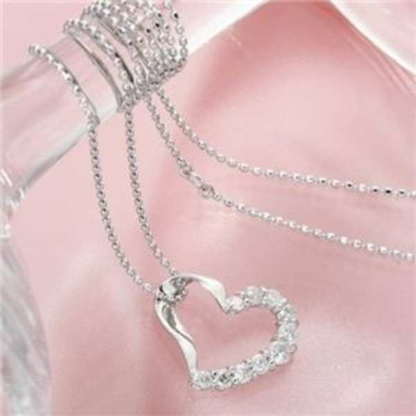 K18WG 0.3ct ハート ダイヤモンド ペンダント ネックレス 18金 ホワイトゴールド 天然石 宝石 ジュエリー アクセサリー レディース ギフト プレゼント 記念日 誕生日