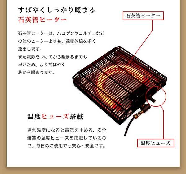 カジュアルこたつ ヴィンテージタイプ ヴィンテージ ナチュラル 70cm×70cm 正方形 本体単品 石英管ヒーター付 こたつ コタツ テーブル 省スペース 一人用 北欧 コンパクト 家具調 おしゃれ HT70VJ ホームテイスト