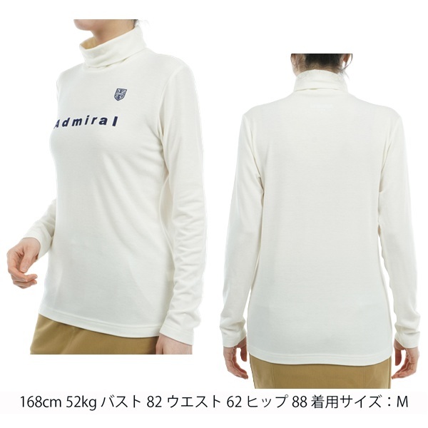 アドミラル ゴルフ レディース ソフトタッチ ロングスリーブ タートルシャツ ADMIRAL GOLF ADLA472 秋冬モデル お誕生日祝い お祝い 記念品 30代 40代 50代 60代 母の日 お母さん 還暦祝い 敬老の日 彼女 人気プレゼント プレゼント