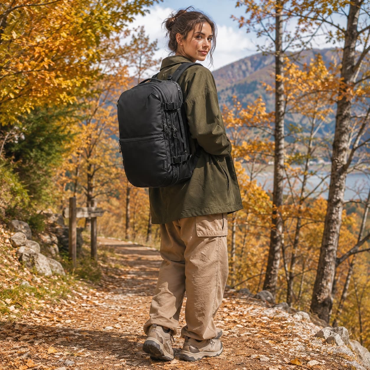 Columbia リュック 大容量 Tyger Brook トラベルバックパック 40L リュックサック 普段使い 使いやすい レディース メンズ ギフト プレゼント ブラック pu7261
