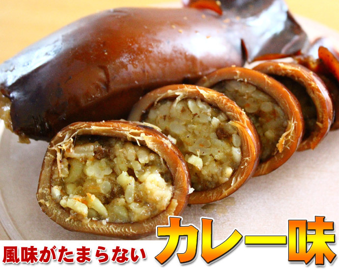 いかめし 森町 カレー味 2尾入×4袋入 ポスト投函 メール便 送料無料