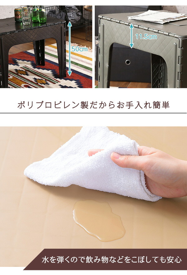 テーブル アウトドア 軽量 折りたたみ コンパクト キャンプ レジャー 折り畳み ピクニック ミニ ハンディ 運動会 お花見 BBQ プラスチック製 行楽 子供 軽い 持ち運び おうち時間 新生活