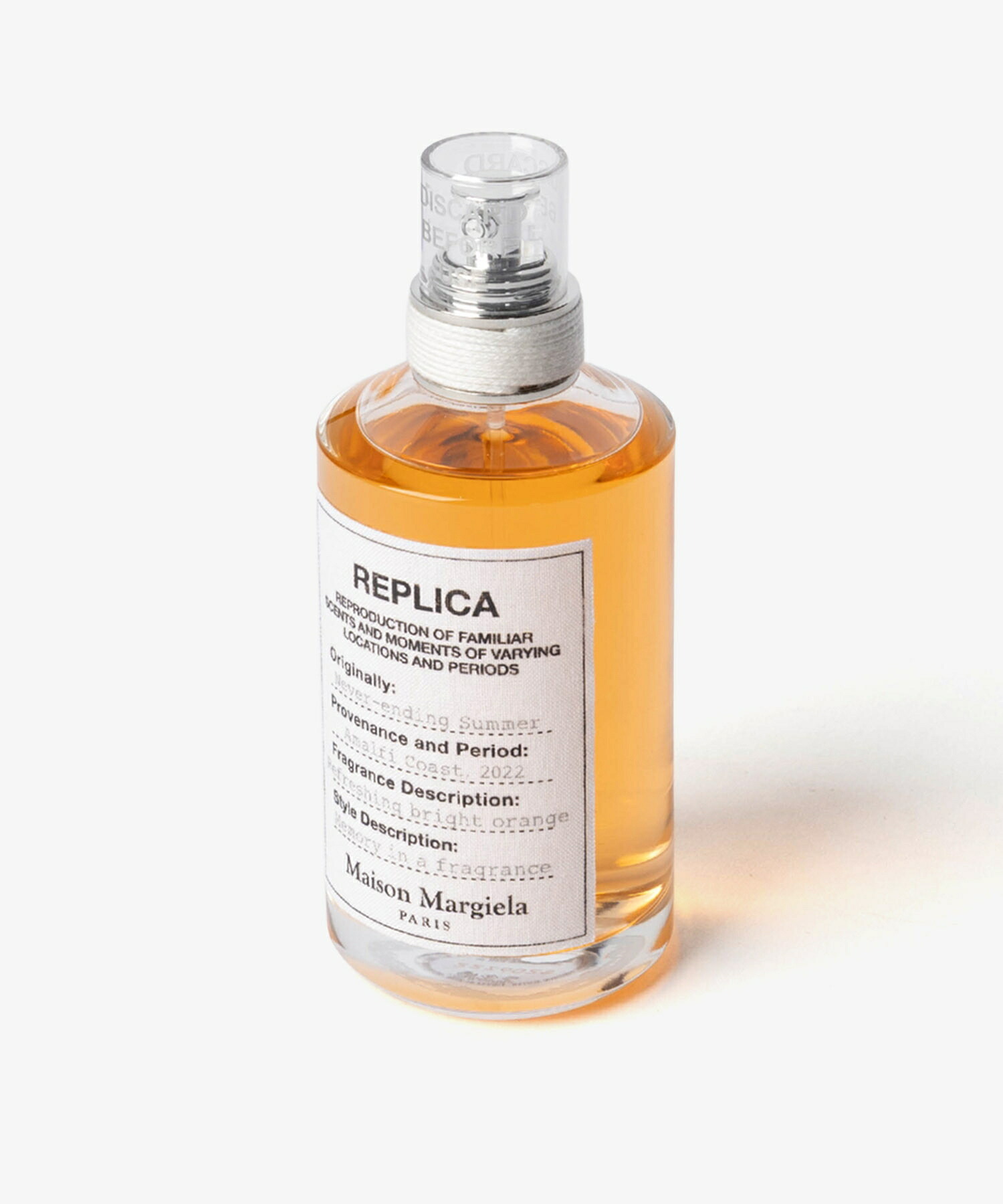 メゾン マルジェラ MAISON MARGIELA NEVER ENDING SUMMER ネバーエンディング サマー REPLICA レプリカ オードトワレ 100mL ユニセックス フレグランス