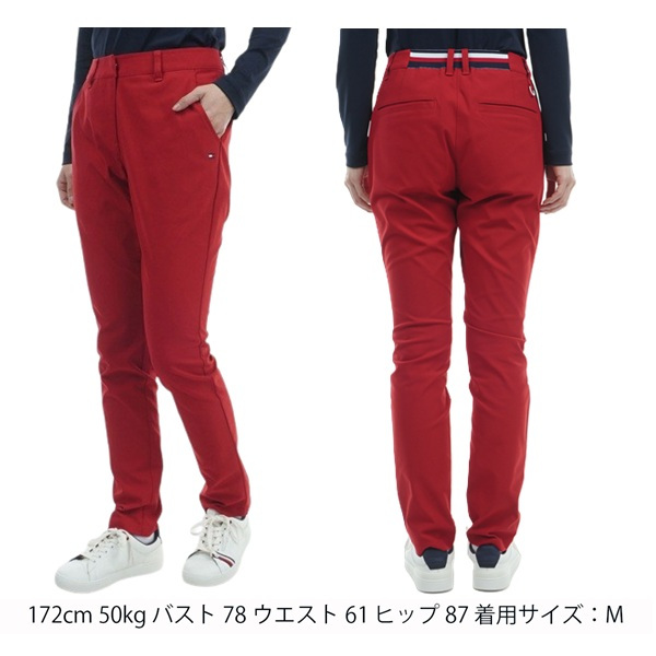 トミーヒルフィガー ゴルフ レディースストレッチツイル パンツ TOMMY HILFIGER GOLF THLA470 秋冬モデル お誕生日祝い お祝い 記念品 30代 40代 50代 60代 母の日 お母さん 還暦祝い 敬老の日 彼女 人気プレゼント プレゼント