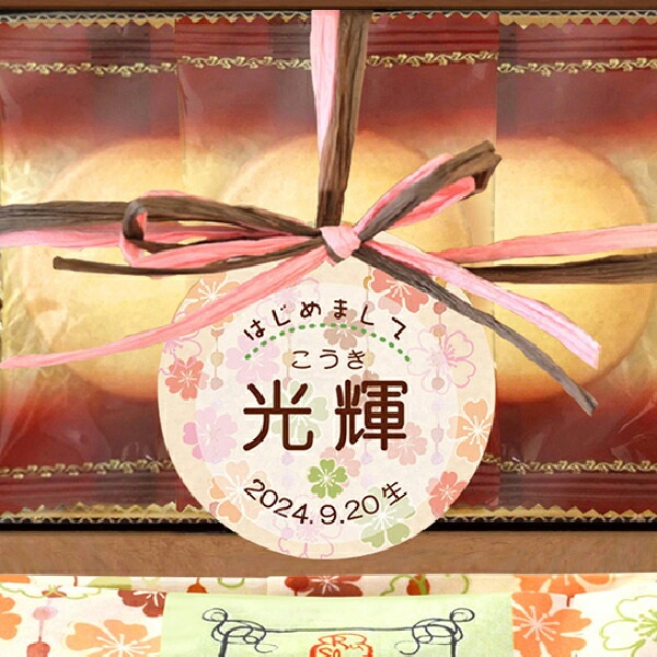 らすくるE(ギフト プレゼント 贈り物 個包装 名入れ 焼き菓子 クッキー バームクーヘン お祝い 内祝い 結婚祝い 結婚内祝い 出産内祝い 手土産 お返し お礼 快気祝い 退職祝い 引越祝い 詰め合わせ 挨拶 人気 おすすめ)
