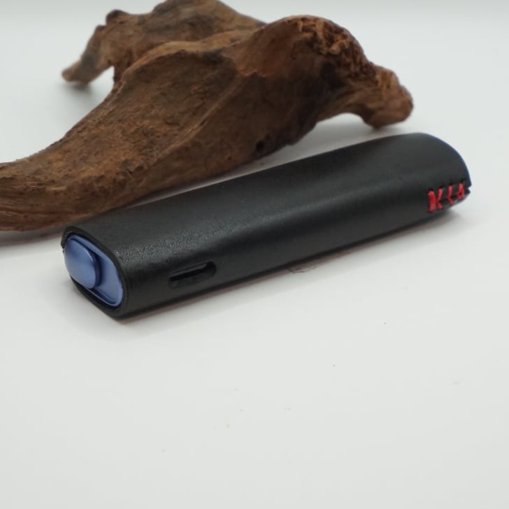 アイコスイルマアイワン専用ケースリニューアル版 アイコスイルマiワンケース IQOS ILUMA i ONE ケース アイコスイルマワンケース IQOS ILUMA ONE 電子タバコ 加熱式たばこ ハンドメイド レザークラフト レザー 牛革 本革 栃木レザー革小物 ブラック