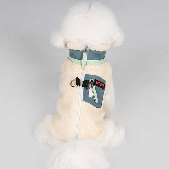 ドッグウェア冬 通販 犬の服冬用 ペットウェア 犬用ジャンパー 防寒ジャケット ハーネス付き犬服 背中開きベスト 小型犬中型犬 あったか裏起毛 中綿入りコート お散歩お出かけ 反射テープ付き 着脱簡単ウェア あたたかい 着脱簡単 ペット用品