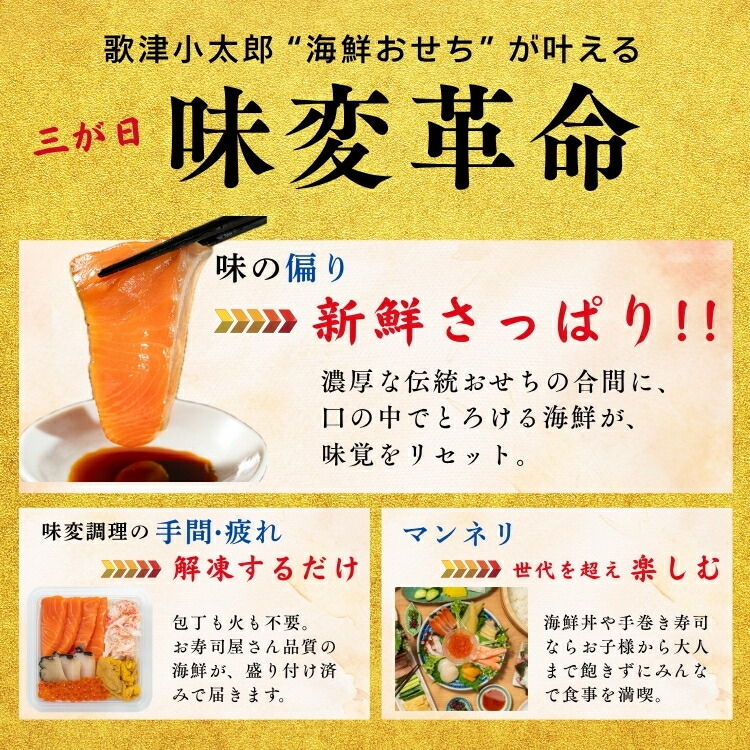 【予約】おせち2027【海鮮おせち 3段重 晴海】海鮮ざんまい 3から5人前 冷凍 個包装 重箱入り 刺身 アワビ いくら カニ 数の子 うに お子さんお孫さんと一緒に楽しめる ギフトにもおすすめ