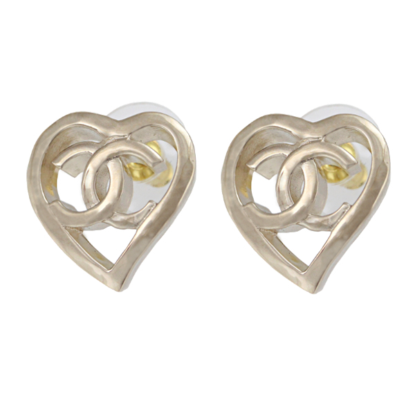 【ギフトおすすめ】CHANEL ピアス アクセサリー ハート ココマーク ゴールド レディース メンズ ジュエリー AB7882 ギフト プレゼント【送料無料】