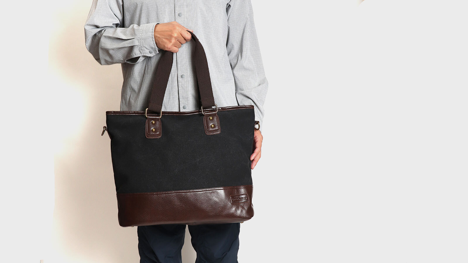 【人気の大容量バッグ】WOODYBELLY B4トートバッグ【送料無料】トートバッグ メンズ 帆布 大きめ 大容量 2way ショルダーバッグ B4 A4サイズ かっこいい 通勤 ビジネスバッグ 大学生 キャンバス トートバック 一泊 旅行 父の日 誕生日 クリスマス ホワイトデー 30代 40代 50代 60代 プレゼント ブランド 贈り物 父親 彼氏 通学 誕生日 ギフト