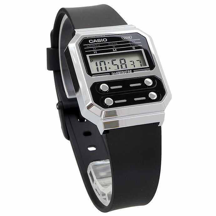 CASIO 腕時計 カシオ 時計 ウォッチ CASIO カシオ チープカシオ F-100復刻モデル デジタル メンズ レディース キッズ A100WEF-1A [並行輸入品]