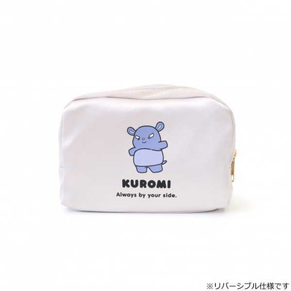 サンリオキャラクターズ リバーシブルポーチ クロミ 小物入れ ポーチ 化粧ポーチ メイクポーチ キャラクターグッズ かわいい おしゃれ 雑貨 レディース キッズ プレゼント ギフト サンリオ正規ライセンス品