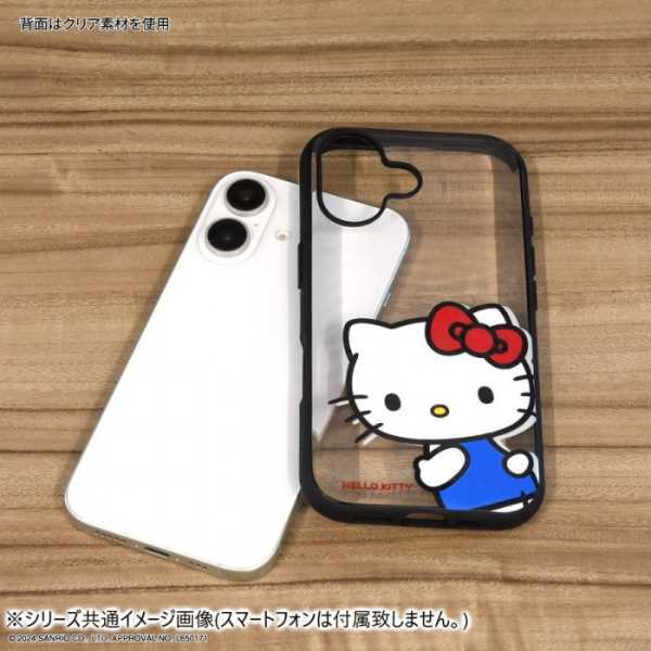 iPhone16 ケース サンリオ シナモロール 耐衝撃 ハイブリッド カバー IIIIfit Clear スマホケース キャラクター かわいい おしゃれ 透明 クリアケース サンリオ正規ライセンス品