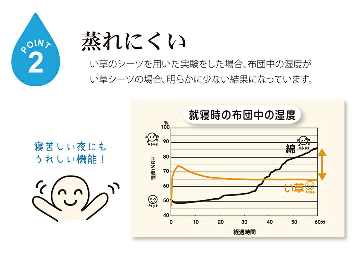 固わた40mm入り い草ごろ寝フリーマット（おやじの場所) 『大和』 約70×150cm