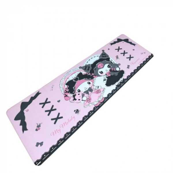 キッチンマット サンリオ クロミ マイメロディ 撥水 120×45cm PVC おしゃれ 滑り止め 洗濯不要 台所 マット キャラクター グッズ インテリア 拭ける キッチン用品 キッチン雑貨 サンリオ正規ライセンス品