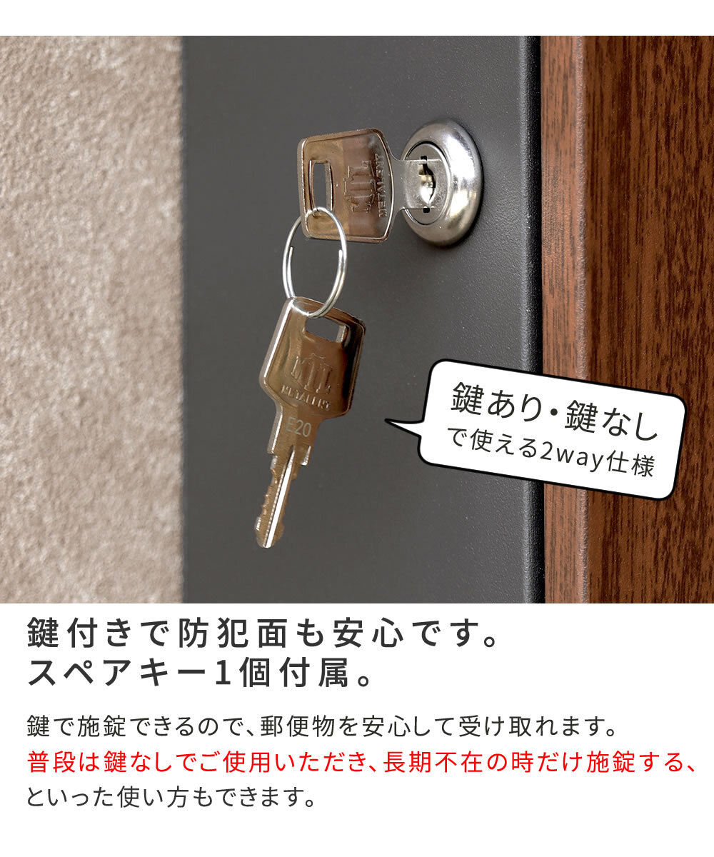 ガーデン エクステリア 木目調壁掛けポスト Bell ベル PST-002 新生活