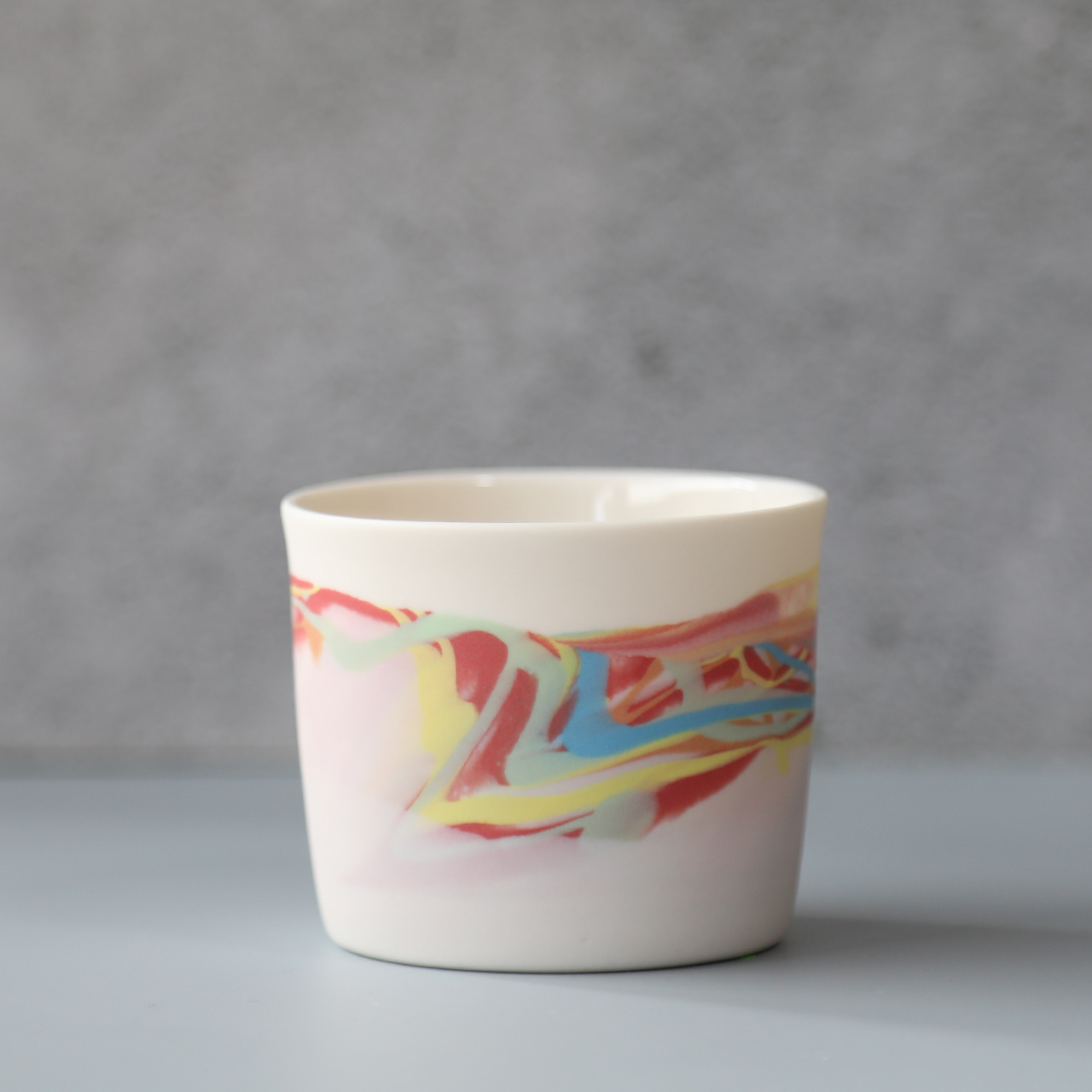【手に馴染むおちょこ　セット　marble　300ml　北川和喜】日本酒グラスセット　ペア　おしゃれ　かわいい　誕生日酒器 和食器 薄い お猪口 家飲み グッズ  おしゃれ  ギフト プレゼント 結婚祝い 引き出物 お祝い 内祝い 日本製 定番 人気