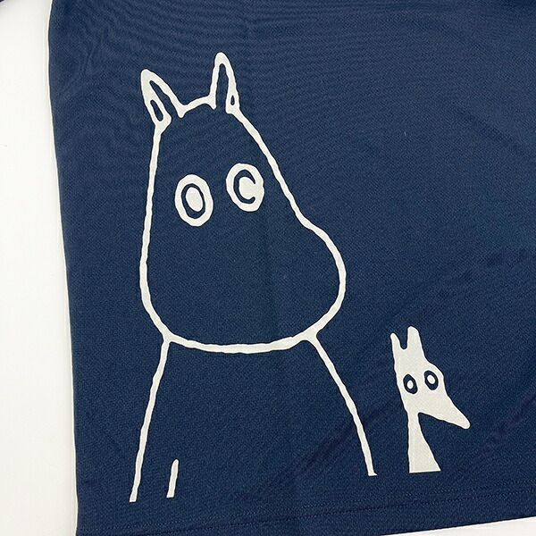 ムーミン リラックスドライTシャツ ネイビー アパレル MOOMIN