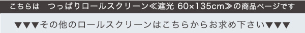 カーテン 窓まわり 壁に穴開けない 突っ張り式 ロールスクリーン 60×135 遮光 1級 つっぱり ロール 取り付け 簡単 おしゃれ レール 賃貸 後付け 幅60ｃｍ 間仕切り 新生活