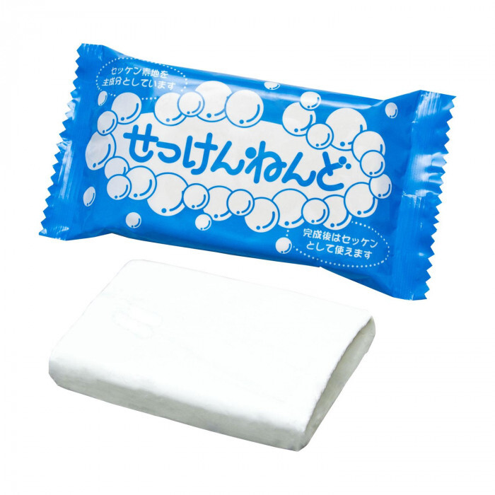 せっけんねんど 200g 5個セット 工作用粘土 石鹸粘土 図工 教材 ハンドメイド 子供 おもちゃ 自由研究 粘土遊び 洗える 固形石鹸素材 エコ クラフト 手作りプレゼント