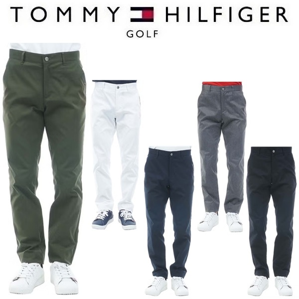 トミーヒルフィガー ゴルフ メンズ ベーシック テーパードパンツ TOMMY HILFIGER GOLF THMA665 2026年秋冬モデル お誕生日祝い お祝い 記念品 お父さん 父の日 彼氏 男性 30代 40代 50代 60代  還暦祝い 敬老の日 人気プレゼント プレゼント