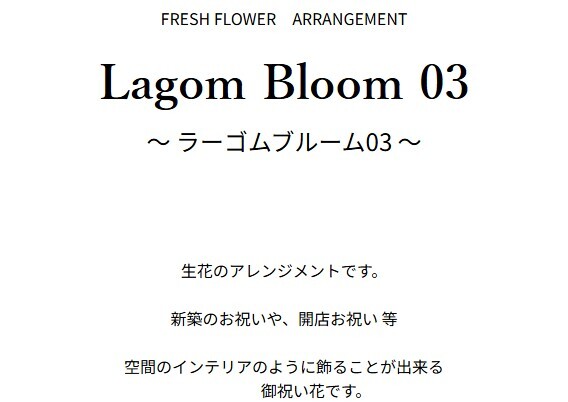 【Lagom Bloom 03】生花のアレンジメント インテリアのようなお花 新築のお祝いや開店のお祝いなど空間のインテリアのように飾ることができるお祝い花です 送料無料 生花 アレンジメント 誕生日 花 ギフト 送料無料 お礼 白 生花 お祝いアレンジメント 日頃の感謝 御祝 記念日 開店御祝い 自宅用 お供え フラワーギフト 展示会 楽屋花 受付 おしゃれ 母の日 敬老の日 お中元 お歳暮