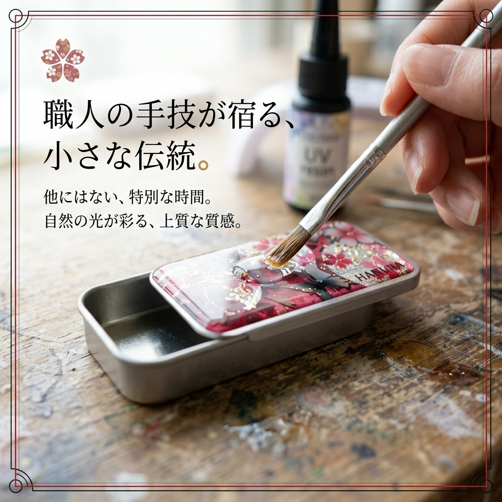 職人の手作り！和柄FRISKケース『野』フリスク タブレット ミント 名入れ 職人 手作り ハンドメイド 送料無料 伝統工芸 桜 和モダン 和柄 和風 和雑貨 ギフト プレゼント 贈り物