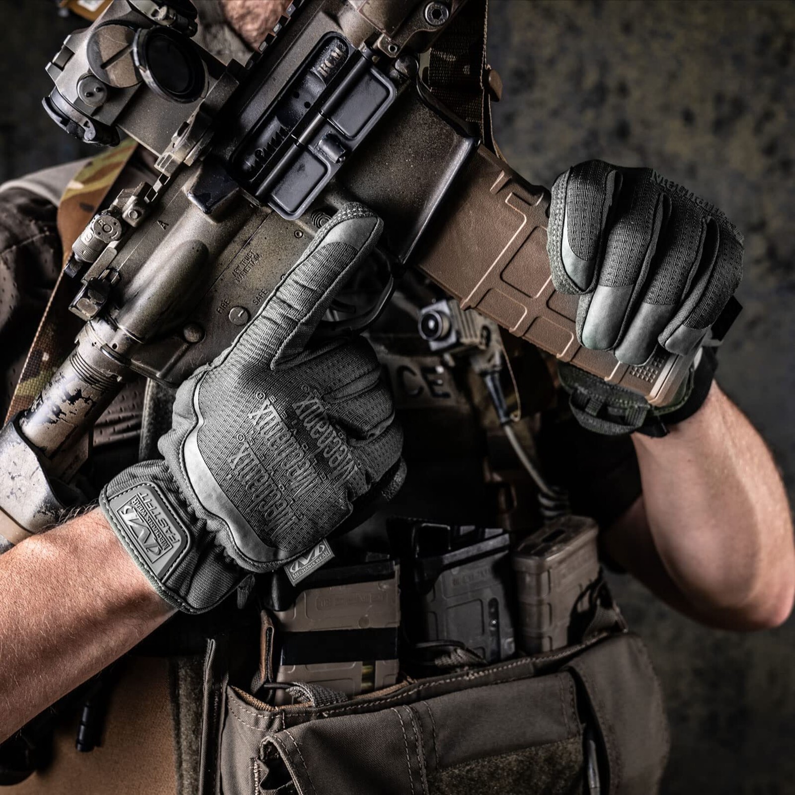 【ラッピング無料】Mechanix Wear メカニクスウェア FastFit ファストフィット グローブ メンズ レディース バイク サイクリング タッチスクリーン対応 ギフト アウトドア用