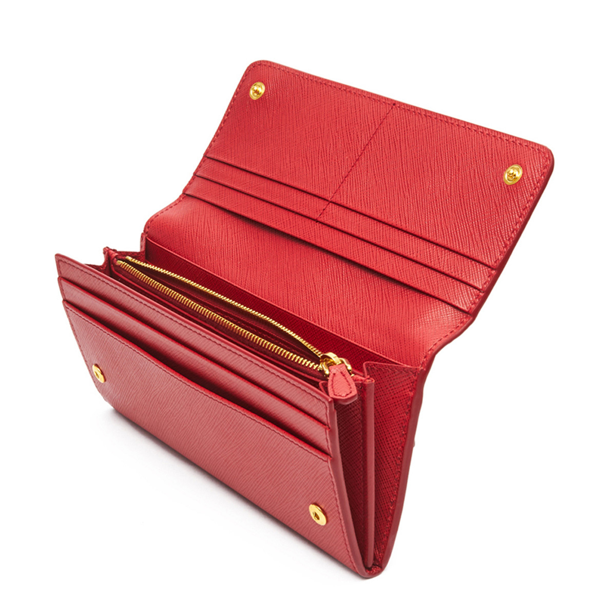 プラダ PRADA 財布 CONTINENTAL WALLET コンチネンタル ウォレット 