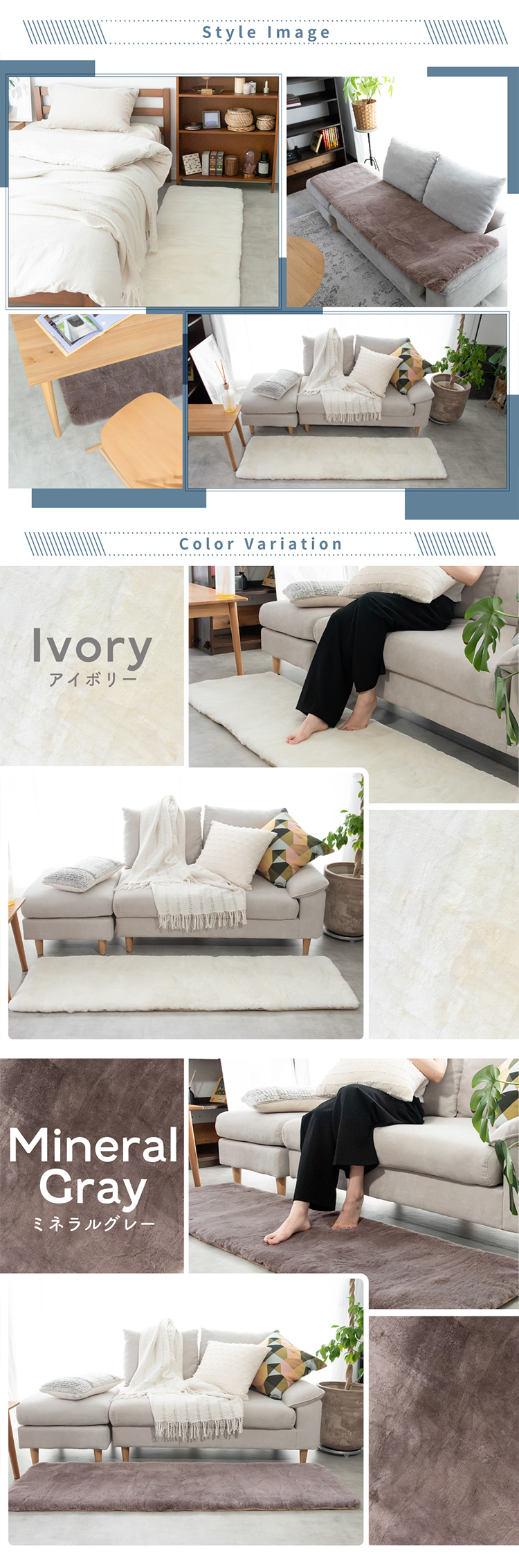 ムートンシートクッション ロングシートクッション 短毛タイプ 50×170cm 毛皮 ムートンクッション ムートン クッション 座布団 ソファー 暖かい 短毛 シートクッション 冷え性対策 夏でもさらさら エアコン対策 おしゃれ 韓国インテリア 北欧 かわいい