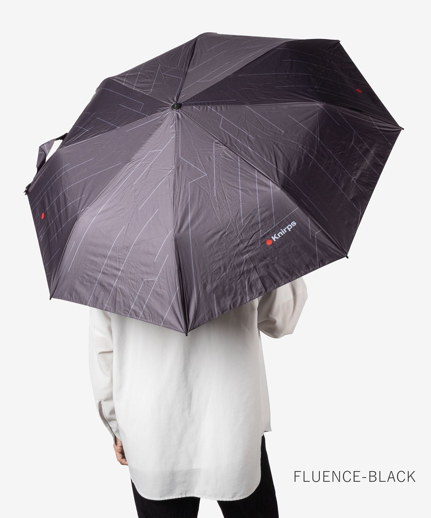 クニルプス Knirps T.220RS 折りたたみ傘 晴雨兼用 日傘 雨傘 撥水 ワンタッチ 自動開閉 UVカット 遮熱 遮光 耐風 折りたたみ ユニセックス レディース メンズ 傘