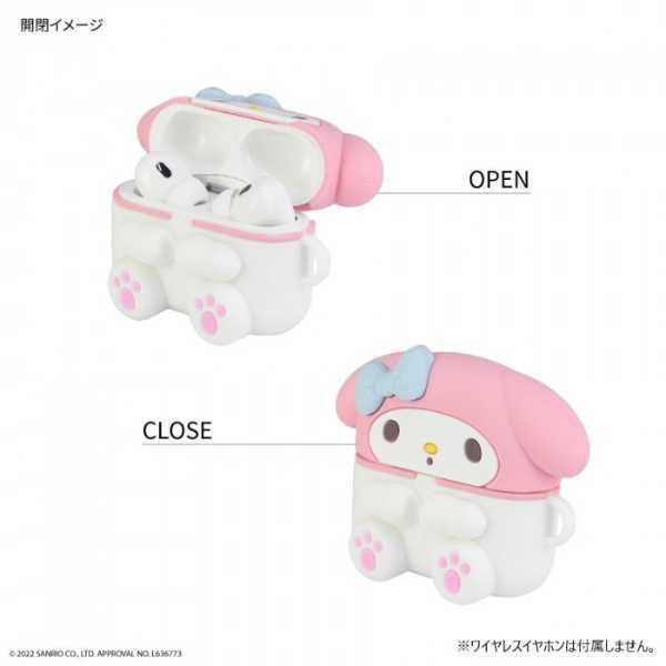 AirPods Pro 第2世代 ケース マイメロディ シリコン カバー サンリオ キャラクター AirPods Pro 保護ケース イヤホンケース かわいい おしゃれ 耐衝撃 サンリオ正規ライセンス品