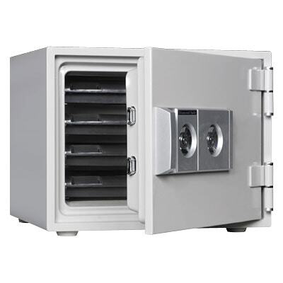 受注生産】ダイヤセーフ 家庭用耐火金庫 2キータイプ A4 DW34-4 容量19L