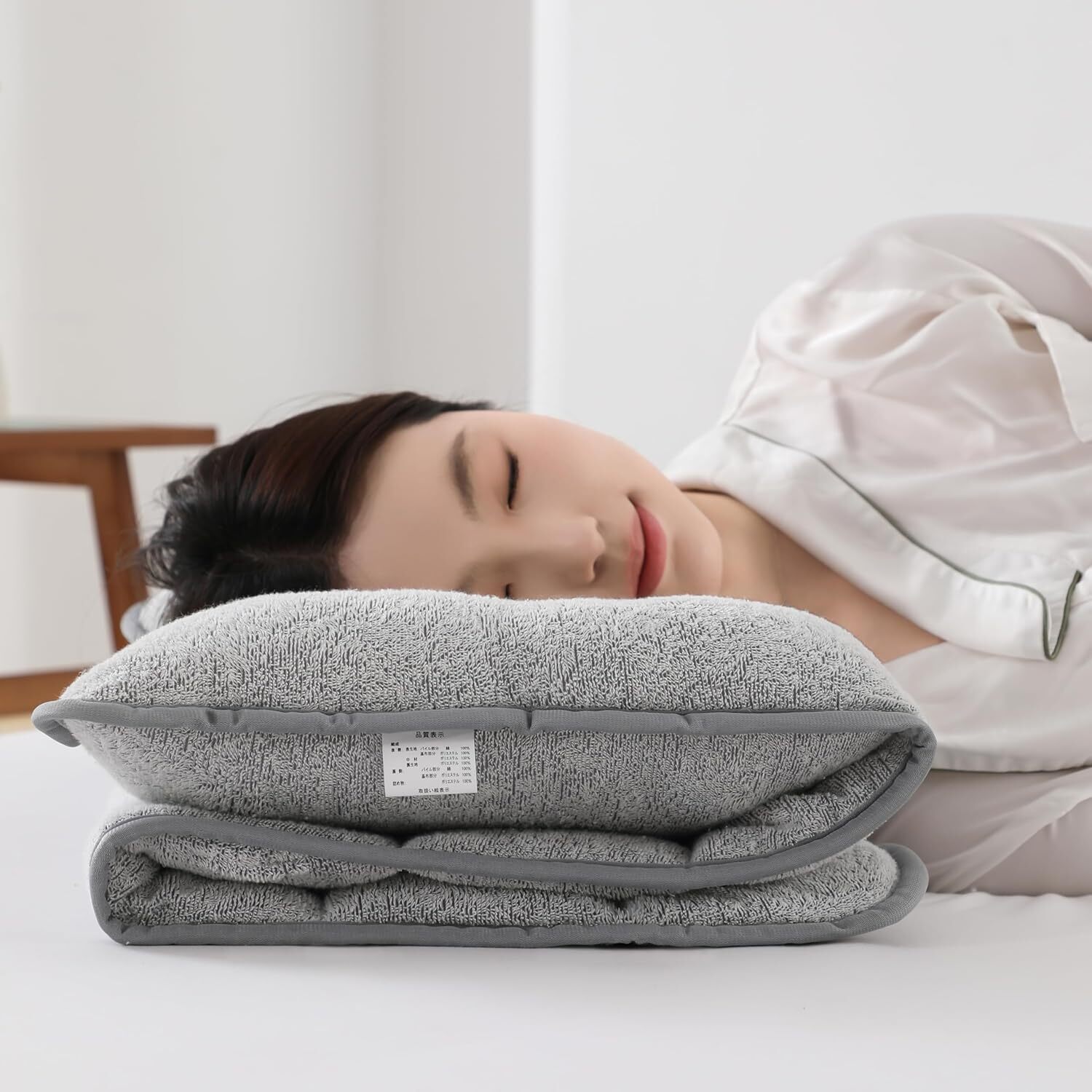 Nekara ネックピロー 枕 首枕 頸椎サポート 低反発 首サポート まくら 睡眠枕 安眠枕 仰向け 横向き対応 コンパクト 洗える枕