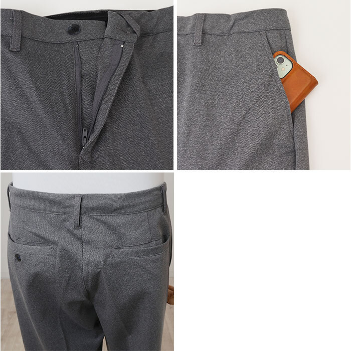 URBAN SQUARE パンツ 66345 通販 アーバンスクエア スラックス メンズ ズボン トラウザーパンツ ビジカジ オフィスカジュアル 通勤 軽い 軽量 ビジネス オフィス イージーケア 仕事着 男性 紳士 ボトムス メンズファッション
