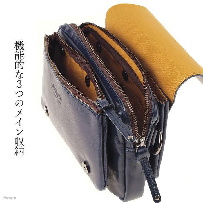 33way ショルダーバッグ 本革 クラッチバッグ ボディバッグ レザー バッグ 日本製 コンパクト ポーチ メンズ
