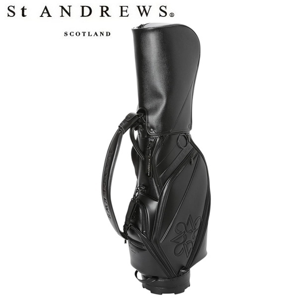 セント アンドリュース ゴルフ シンセティックレザーキャディーバッグ St ANDREWS 042-6980301 お誕生日祝い お祝い 記念品 お父さん 父の日 彼氏 男性 30代 40代 50代 60代 母の日 お母さん 還暦祝い 敬老の日 彼女 人気プレゼント プレゼント